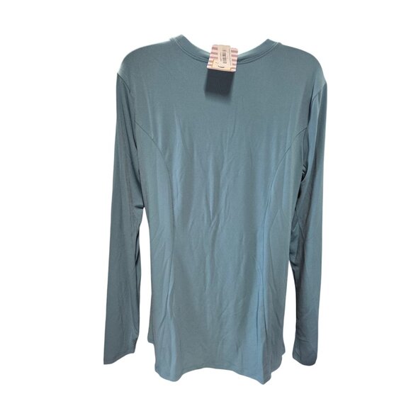 Zenana Long Sleeve Top Buttery Soft Womens Large  Stretch - Picture 3 of 8